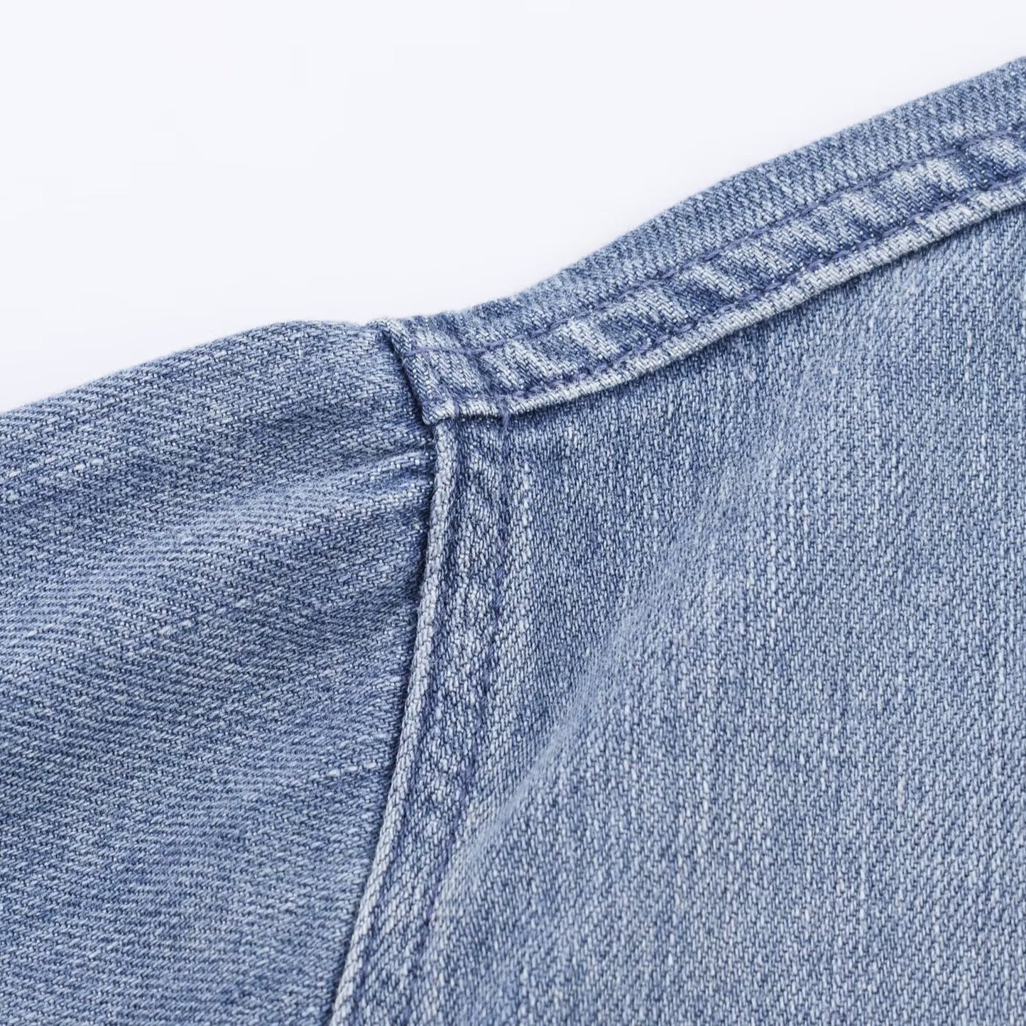 Vintage Denim Zipper Jacket