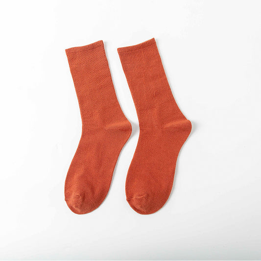 Japanese Cotton Socks - Two Stripe Retro Look