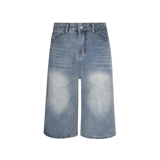 Wide Leg Hanging Loose Straight Leg Pants - Premium Japanese Denim