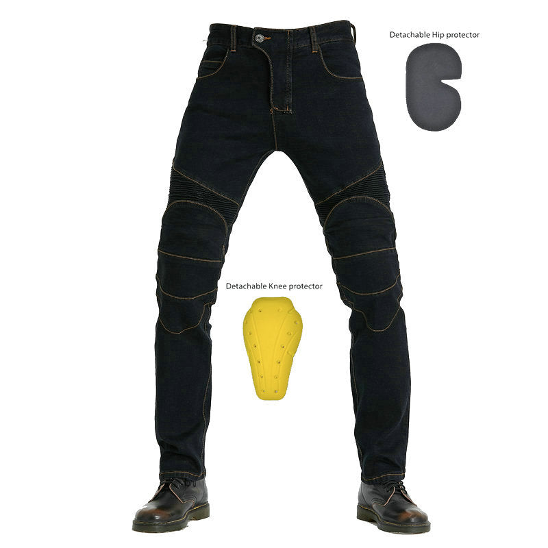 Premium Motorcycle Racing Jeans - Shatterproof Off-Road Pants