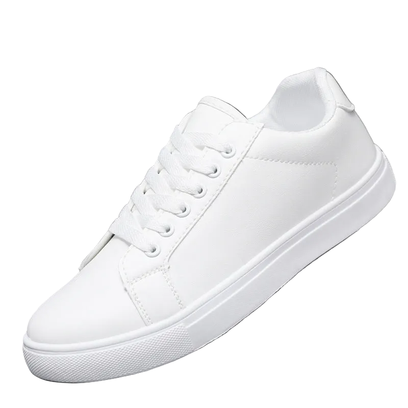Men's Casual Sneakers - Versatile Soft Leather Board Shoes