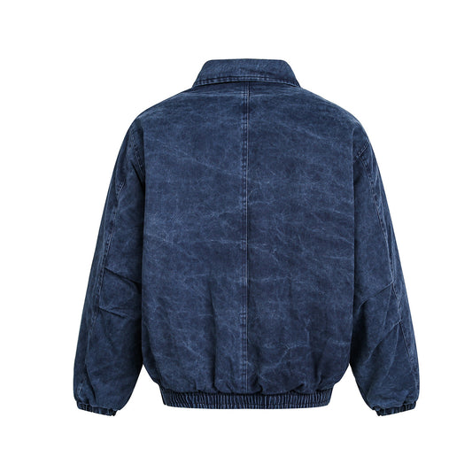 Washed Denim Cotton Jacket