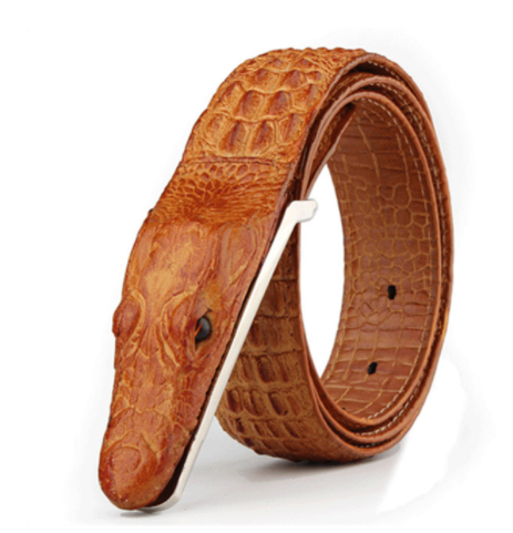 Men's Belts Luxury Cow Leather Designer Belt Men High Quality Crocodile