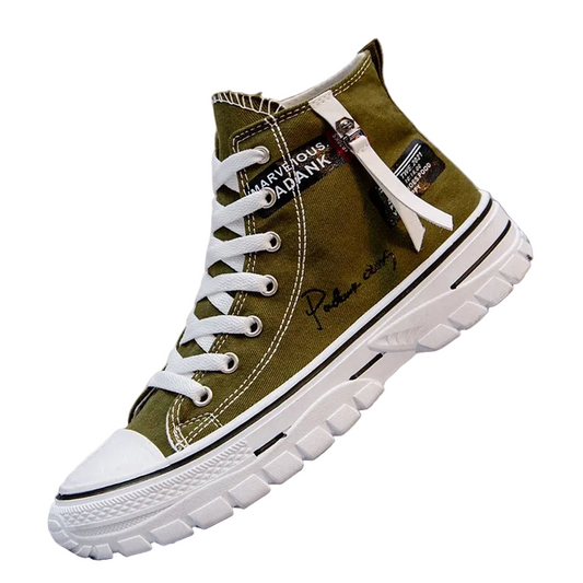 Breathable Canvas Shoes, Men's Casual Shoes