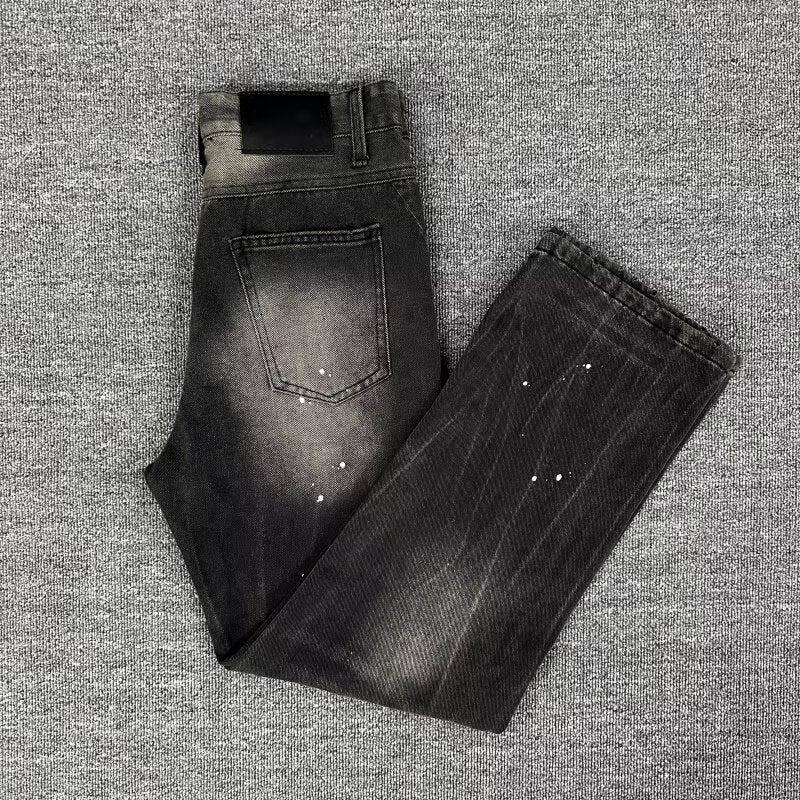 Splash Ink Jeans Men's Loose Straight Leg Pants