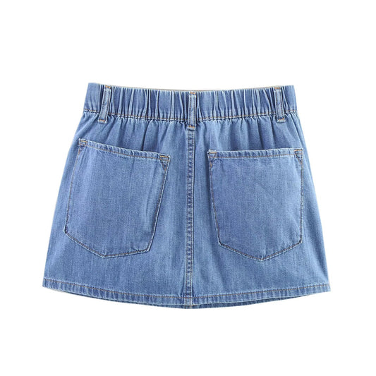 Women's Casual Versatile Denim Mini Skirt