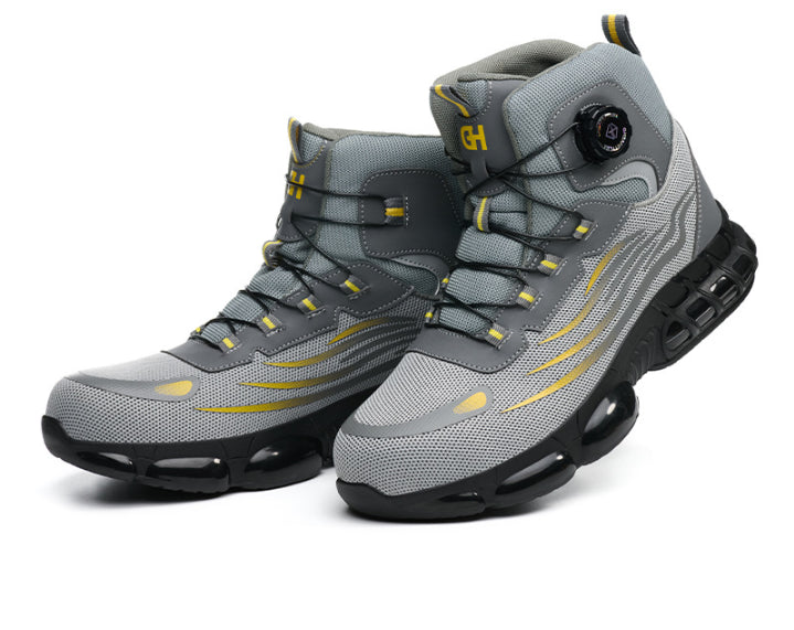 Men's Safety Work Shoes - Mesh Breathable Anti-Slip