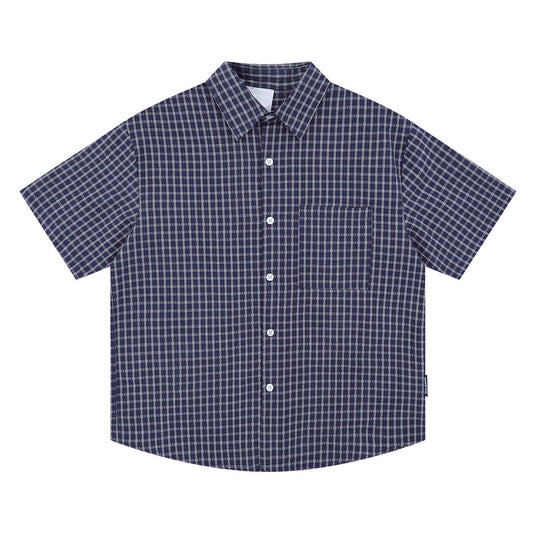 Short Sleeve Shirt for Men and Women Cool Retro Couple Shirt