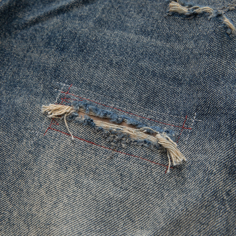 Men's Straight Leg Streetwear Casual Jeans