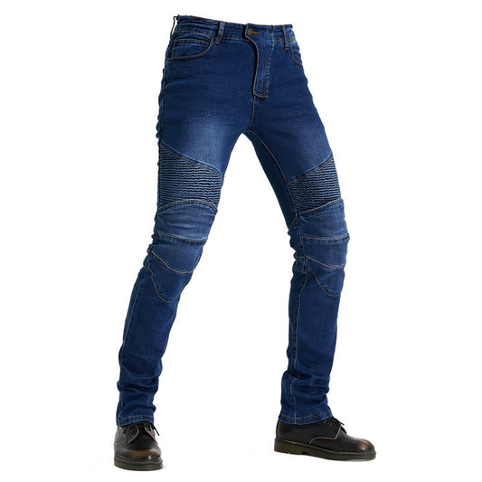 Premium Motorcycle Racing Jeans - Shatterproof Off-Road Pants