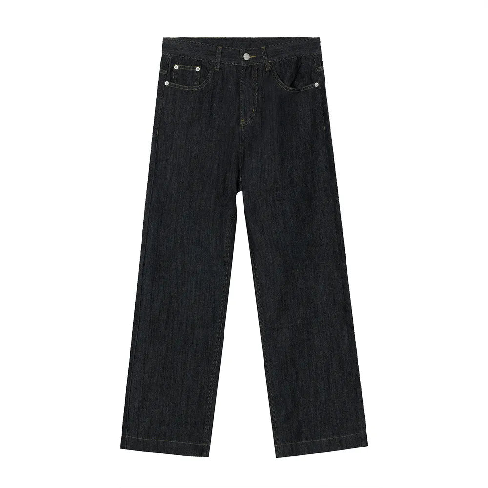 Mid Rise Jeans with Pockets - Premium Japanese Denim