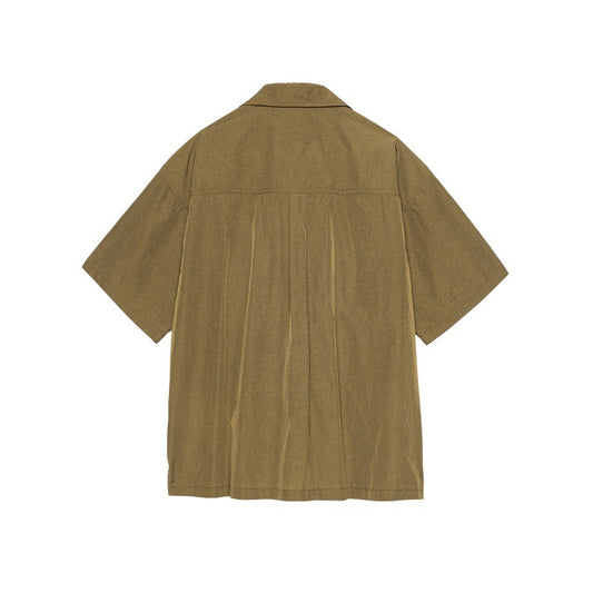 Lightweight Waterproof Workwear Pocket Short Sleeve Shirt for Men