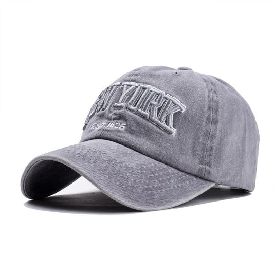 NEW YORK Cotton Baseball Cap - Embroidered