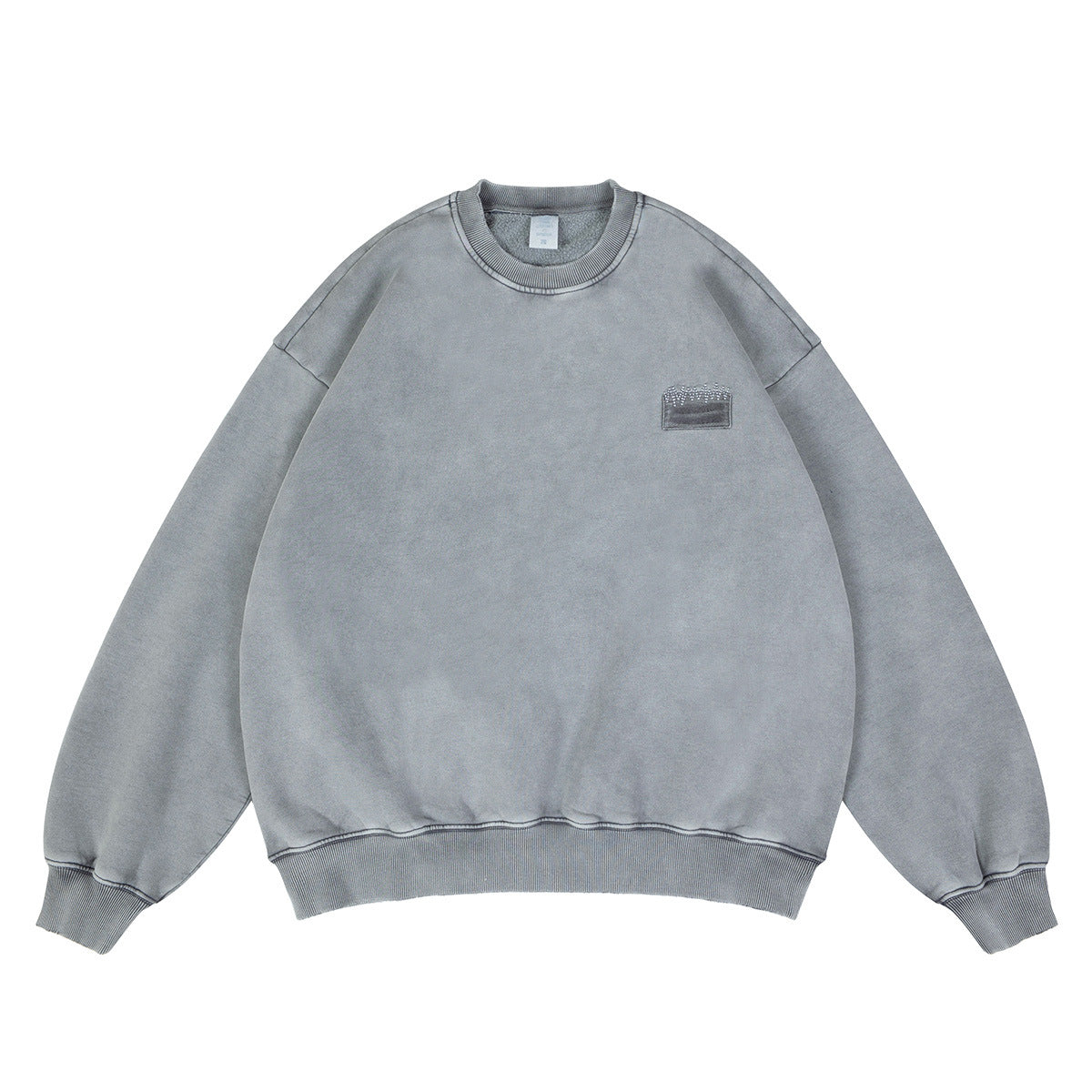 Crewneck Sweatshirt for Men Loose Fit Casual Pullover Hoodie