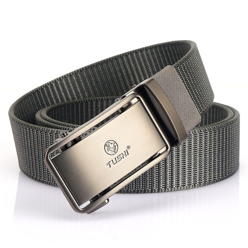 Men's Automatic Buckle Belt - Nylon Canvas
