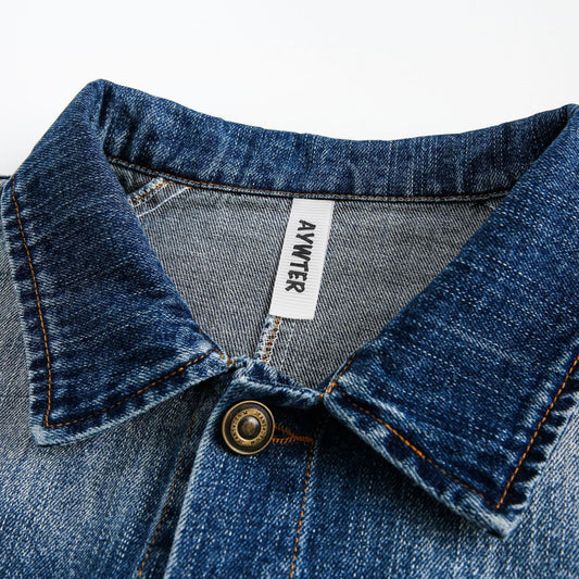 Luxury Japanese Deconstructed Denim Jacket
