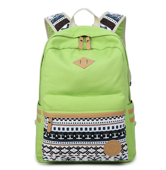 Nomad Weave Canvas Backpack