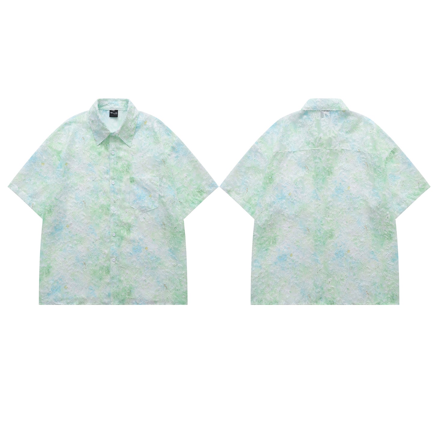 Jacquard Short Sleeve Shirt