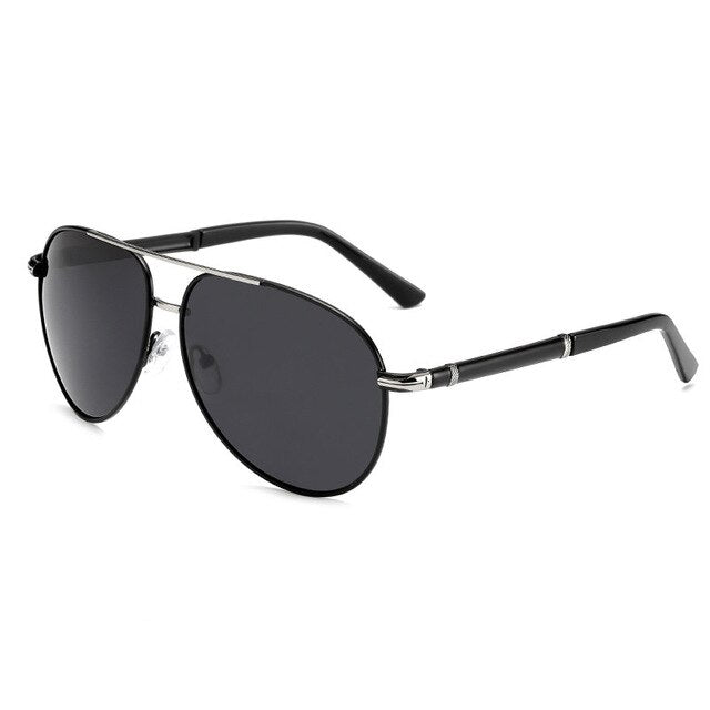 Men's Polarized Pilot Sunglasses For Everyday Style And UV Protection