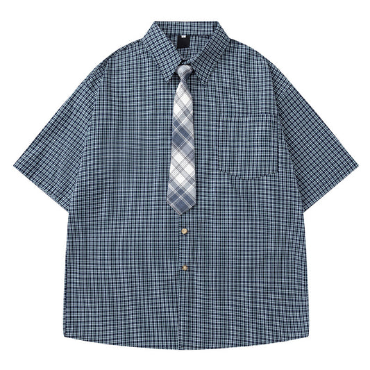 Short-Sleeved Shirt Half-Sleeve