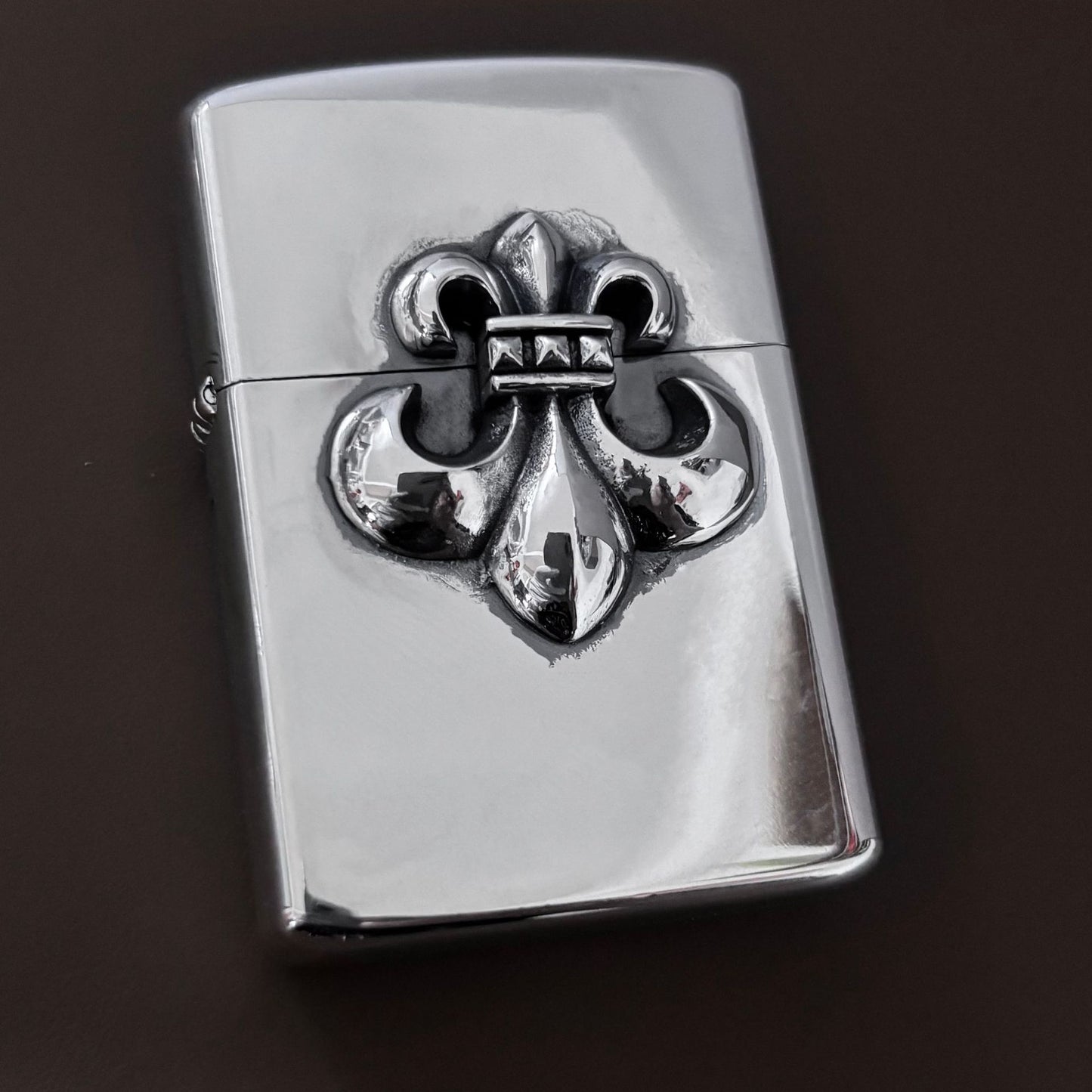 Retro Lighter — Silver Cross / Flame Cross / Sword / Tongue / Anchor Designs