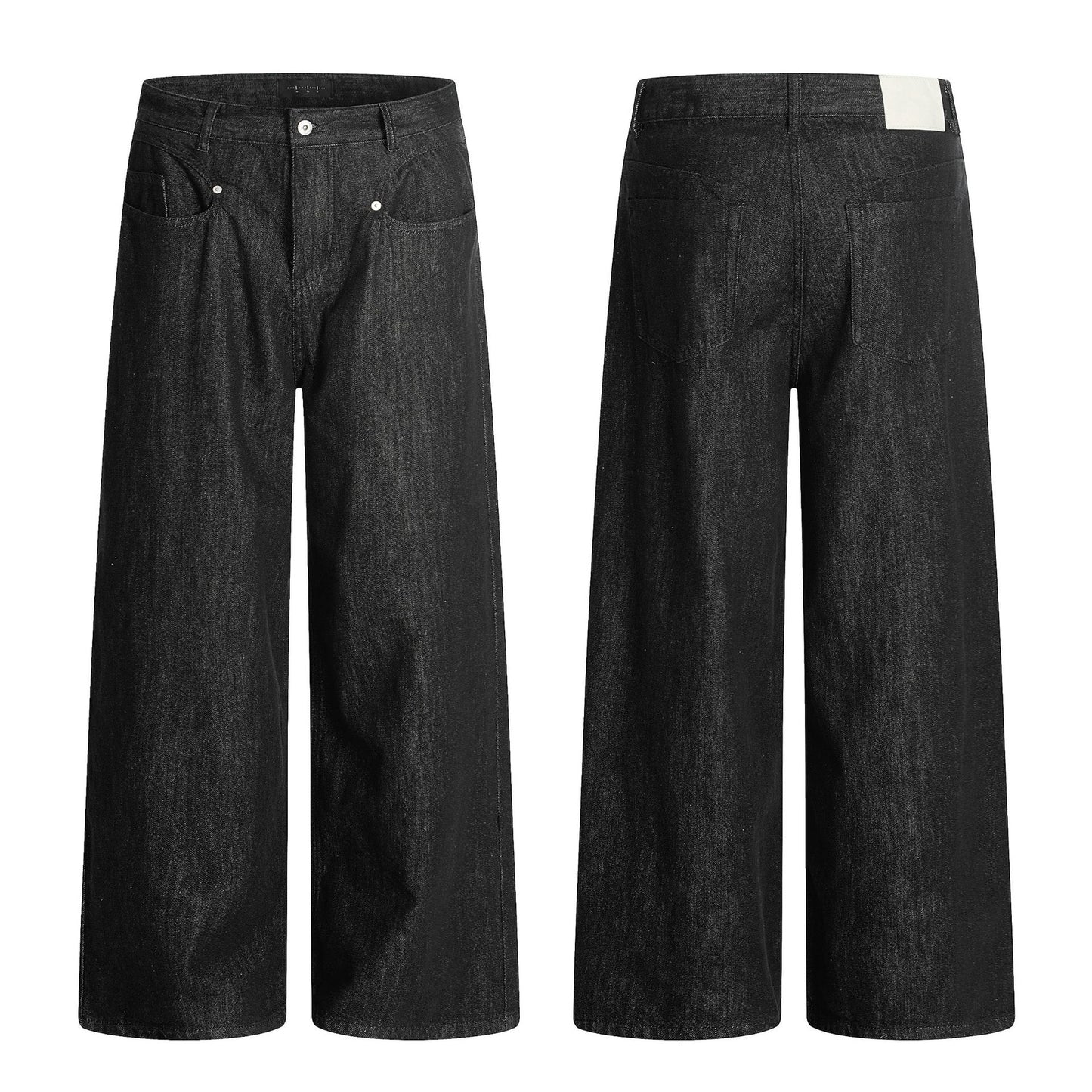 Faded Unisex Straight A-Line Slim Fit Denim Jeans