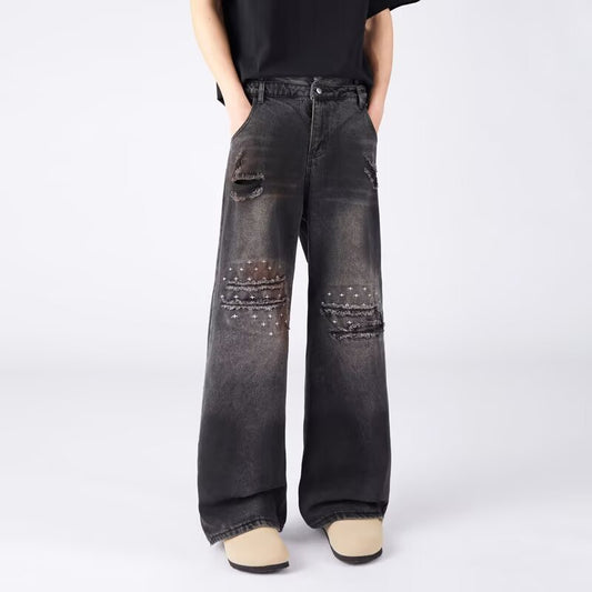 Ripped Denim Jeans for Men and Women