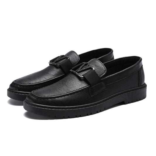 Men's Loafers - Versatile Casual Business Formal Leather Shoes