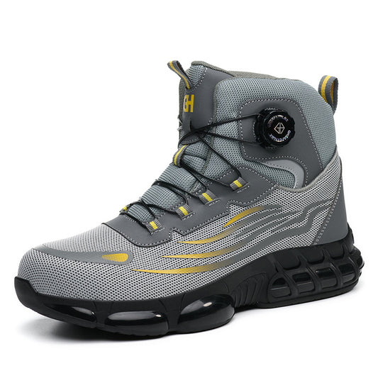 Men's Safety Work Shoes - Mesh Breathable Anti-Slip