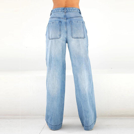 Women's Loose Fit Japanese Denim Pants