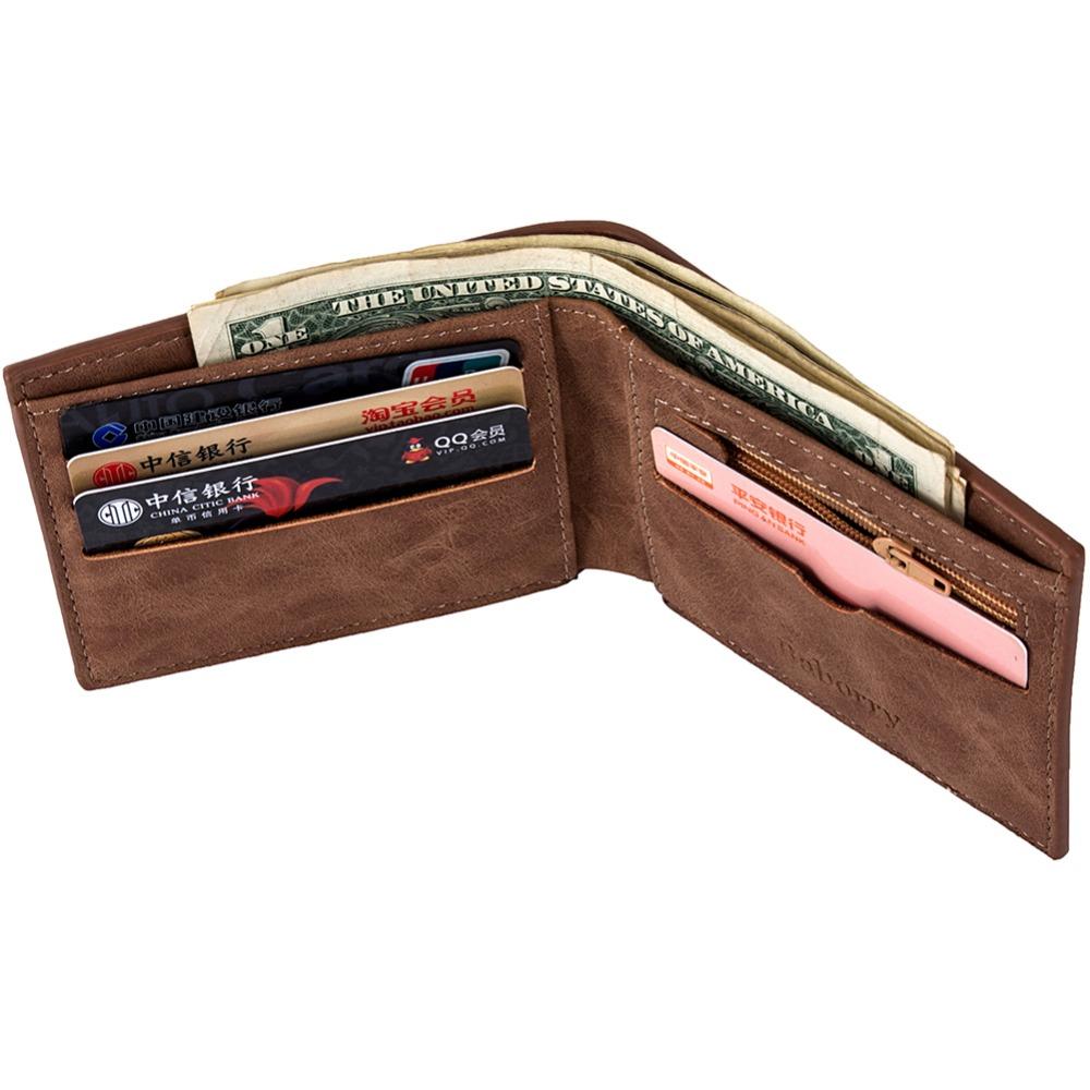 Men's Suede Leather Wallet