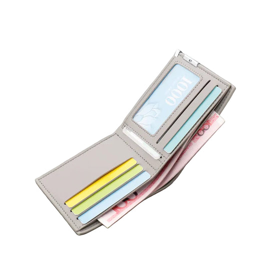 Men's Simple Wallet Ultra Thin - Gray