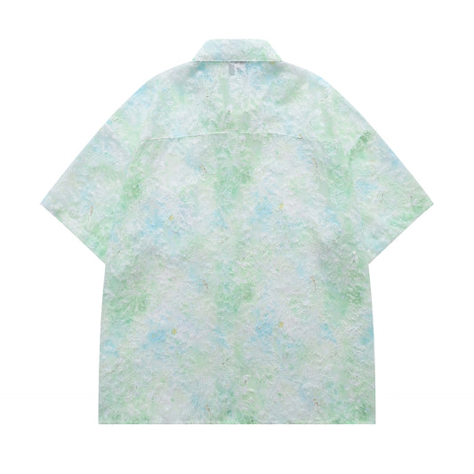 Jacquard Short Sleeve Shirt