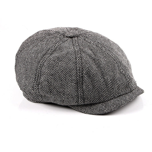 Tweed Newsboy Cap