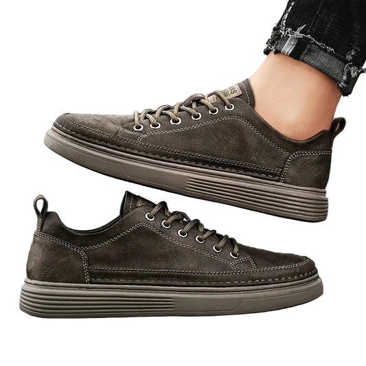 Men's Casual Leather Sneakers