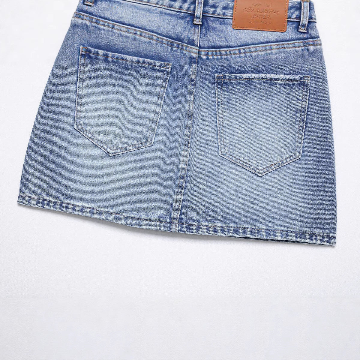 Casual Denim Hip Skirt for Women in European and American Style