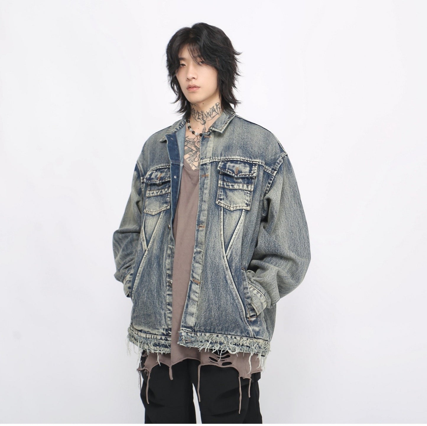 Vintage Denim Loose Casual Versatile Jacket