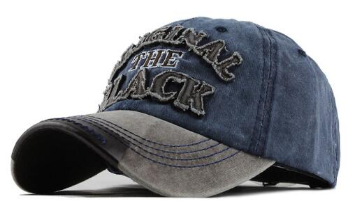 Retro Washed Baseball Cap Fitted Snapback