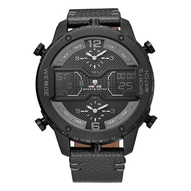 Men's Analog Quartz Sports Watch - Digital Calendar