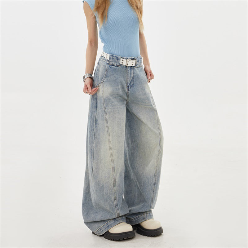 Irregular Deconstruction Design Jeans - Premium Japanese Denim