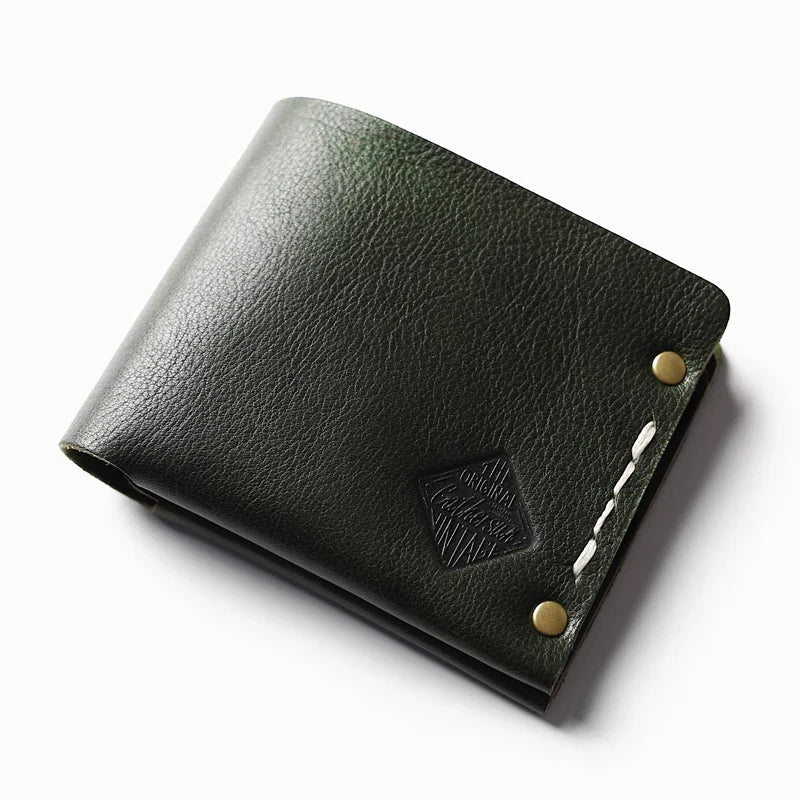 Italian Leather Rivet Wallet