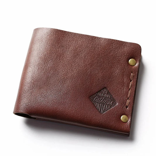 Italian Leather Rivet Wallet
