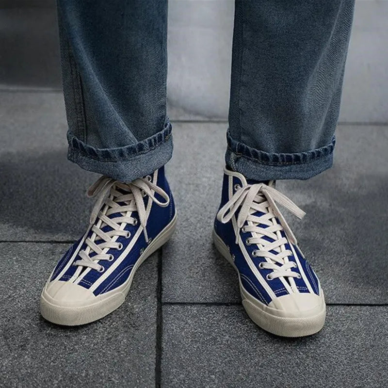 Canvas High Top Sneakers