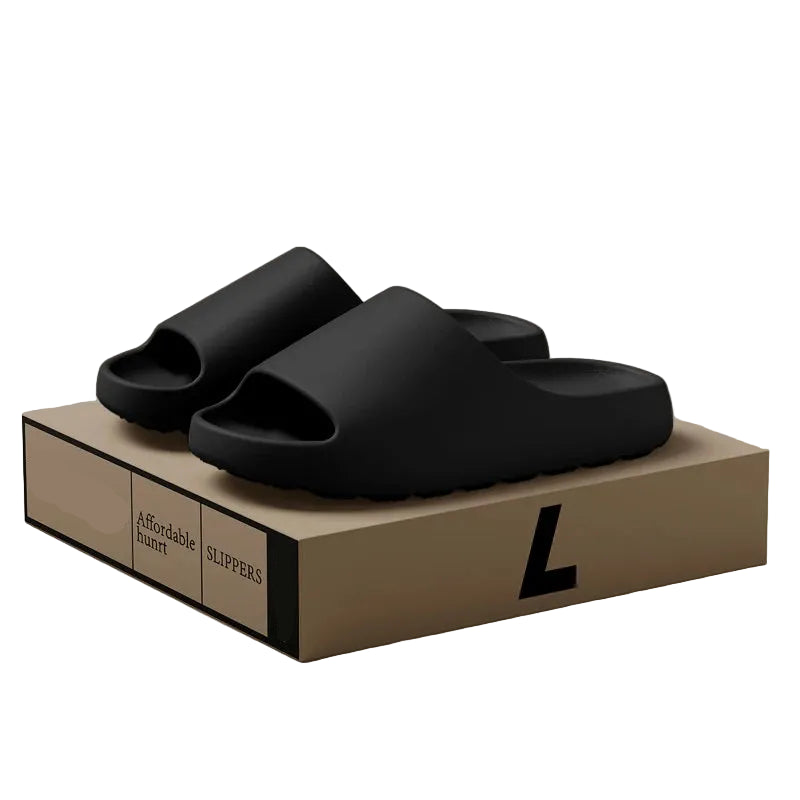 Anti Slip Men's Thick Bottom Slides - Lightweight