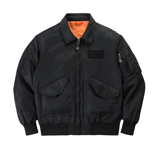 Lightweight Retro American Pilot Bomber Jacket