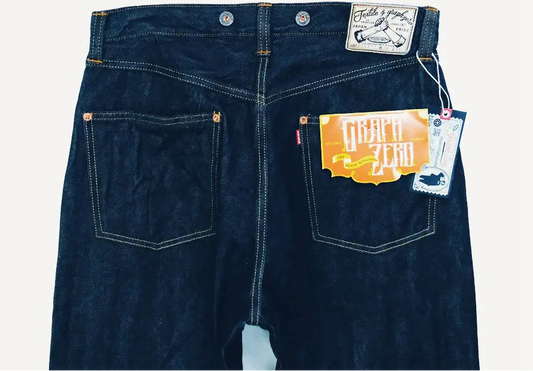 1900 Loom 13oz Right Twill Weave Selvedge Denim Jeans