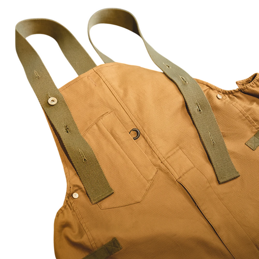 American Retro Canvas Overalls - Loose Fitting