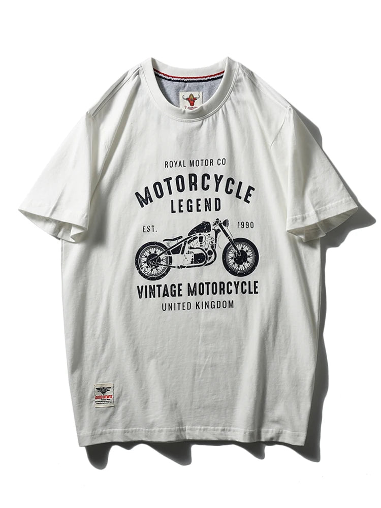 100% Cotton Heavy Vintage Short Sleeve T-Shirts