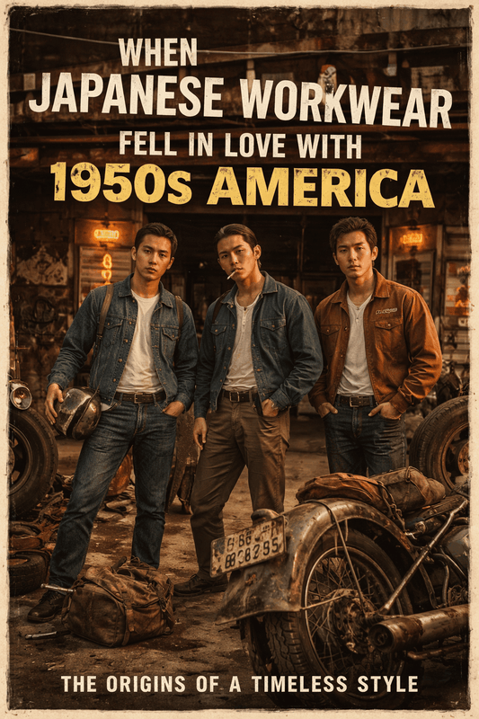 japanese workwear 1950s americana denim