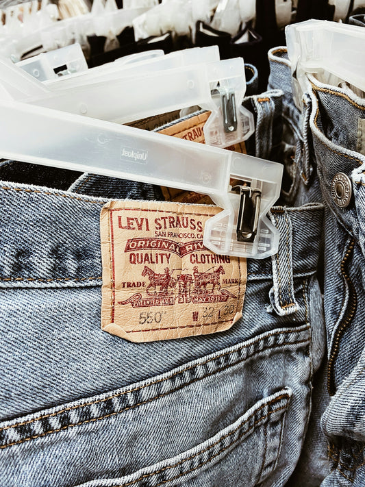 blue levis denim bottoms